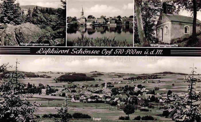Schoensee Oberpfalz Schwandorf Bayern Wolfgangkapelle
