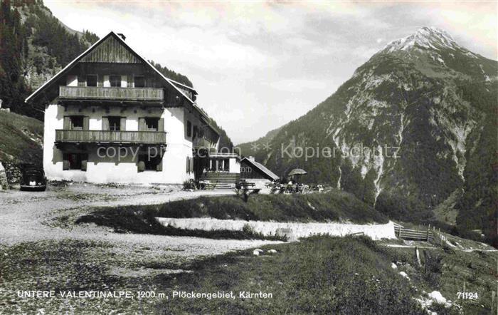 Untere Valentinalpe 1200m Koetschach-Mauthen Kaernten AT Ploeckengebiet Kaernten