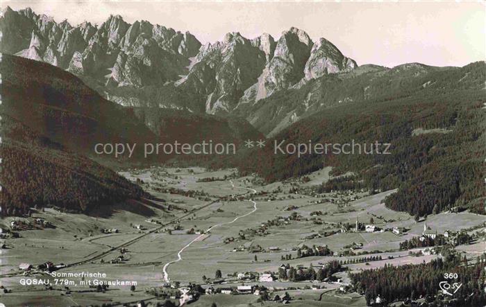 Gosaukamm Gosau Salzkammergut AT Sommerfrische