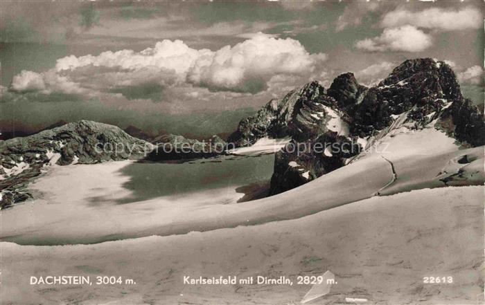 Dachstein  Gebirge Steiermark AT Karlsfeld mit Drindln