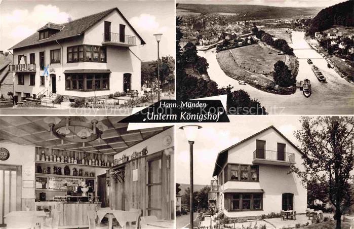 Hann Muenden Hannoversch Muenden Goettingen Pension Gaststaette Unterem Koenigsh