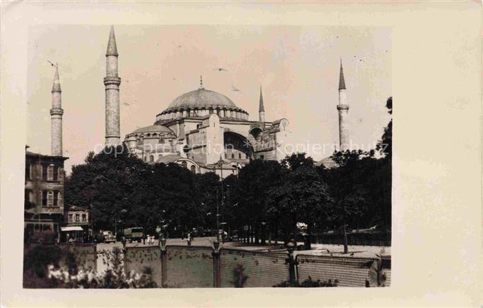 ISTANBUL Constantinopel TK Hagia Sophia Moschee Camii
