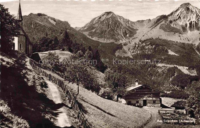 Streichen Achental Traunstein Chiemgau Bayern