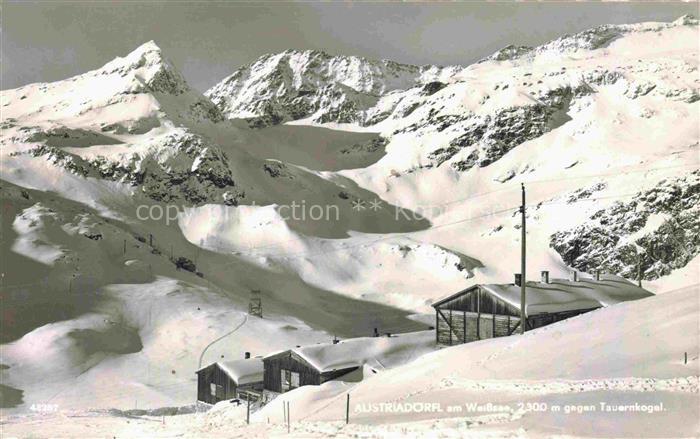 Austriadoerfl Tauernkogel 2674m St Johann Pongau AT am Weisssee gegen Tauernkoge
