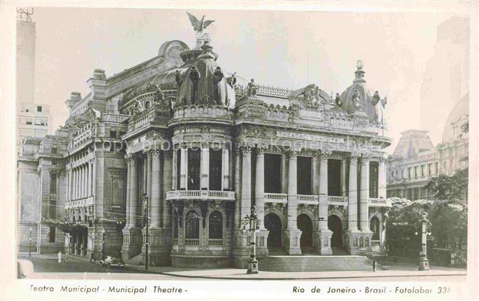 RIO DE JANEIRO Brazil Theatre Municipal