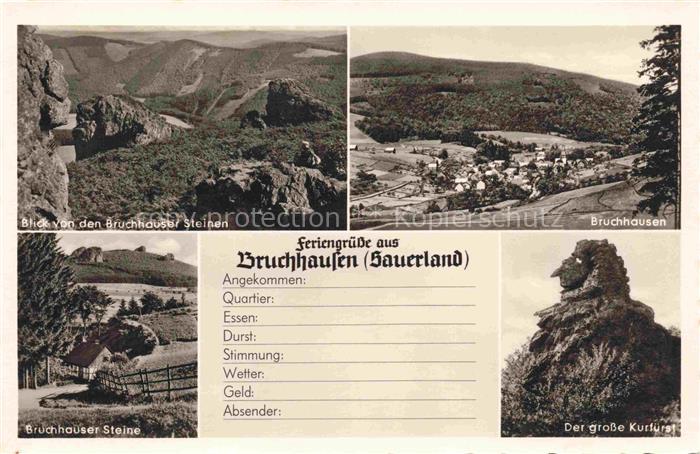 Bruchhausen Sauerland Olsberg NRW Der grosse Kurfuerst