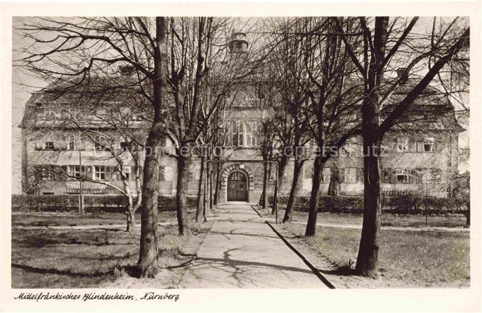 NueRNBERG CITY Mittelfraenkisches Blindenheim