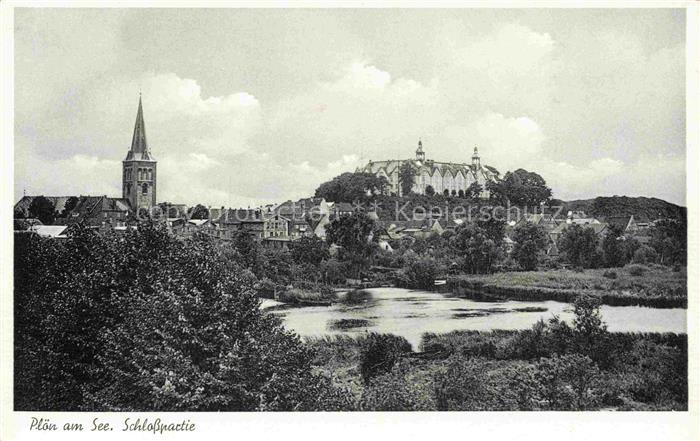 Ploen am See Schleswig-Holstein Schlosspartie