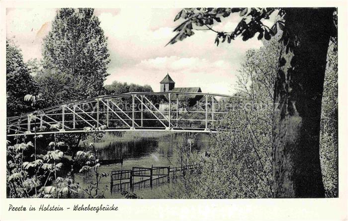 Preetz Holstein Schleswig-Holstein Wehbergbruecke
