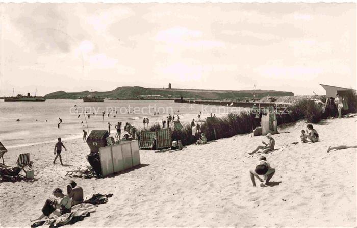 HELGOLAND Insel Schleswig-Holstein Am Strand