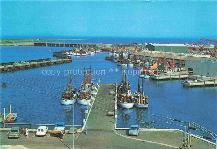 Hvide Sande DK Hafen Schiffe