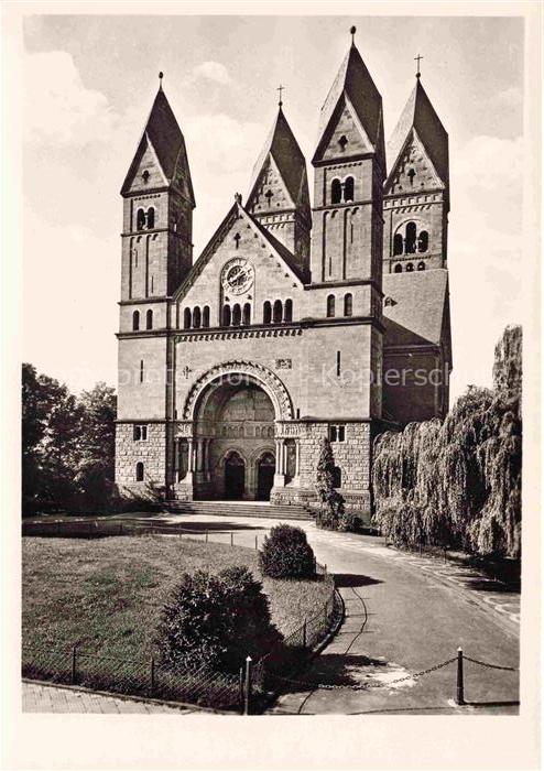 BAD HOMBURG von der Hoehe Hessen Erloeserkirche
