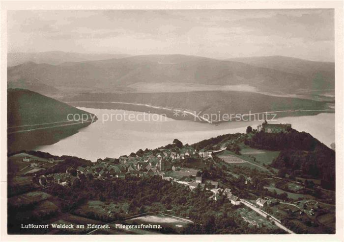 Edersee Edertal Hessen Luftkurort Waldeck