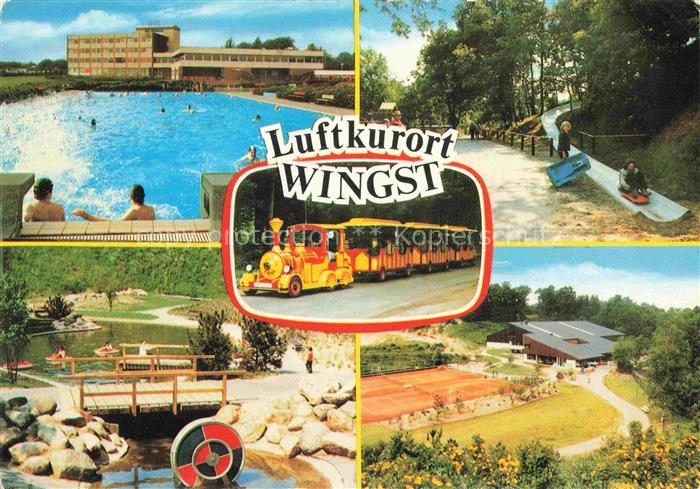 Wingst Cuxhaven Niedersachsen Hallenbad Kleinbahn