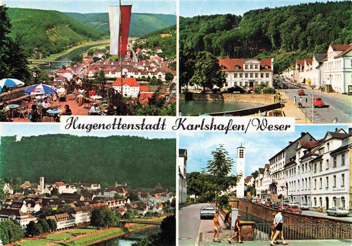 Karlshafen Bad Carlshafen Kassel Hessen Hugenottenstadt