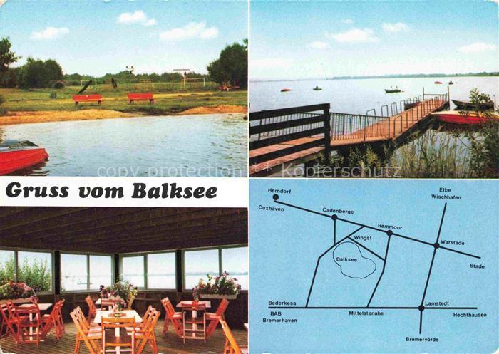 Balksee Wingst Cuxhaven Niedersachsen Pavillon
