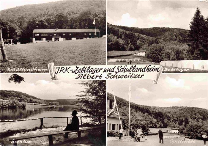 Voehl Edersee Waldeck-Frankenberg Hessen Schullandheim Zeltlager Albert Schweize