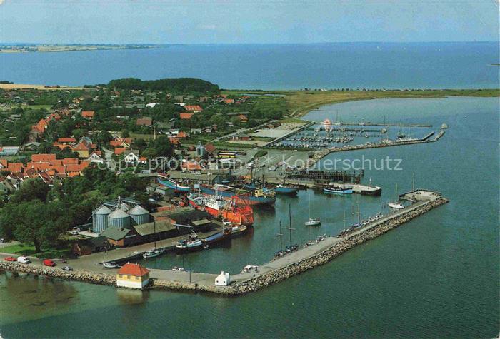 Aeroskobing DK Luft Foto Hafen