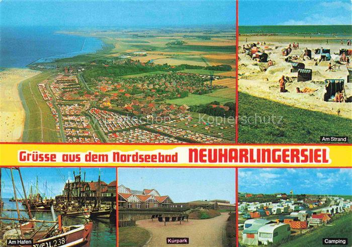 Neuharlingersiel Am Hafen Kurpark Camping am Strand