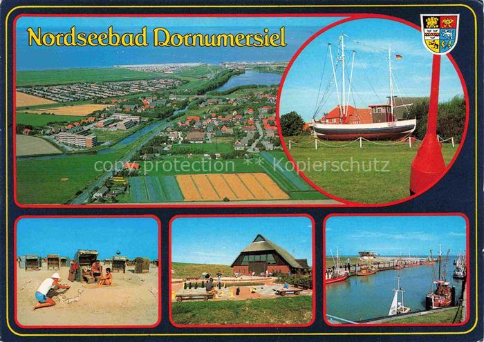 Dornumersiel Dornum Aurich Niedersachsen Nordseebad am Strand