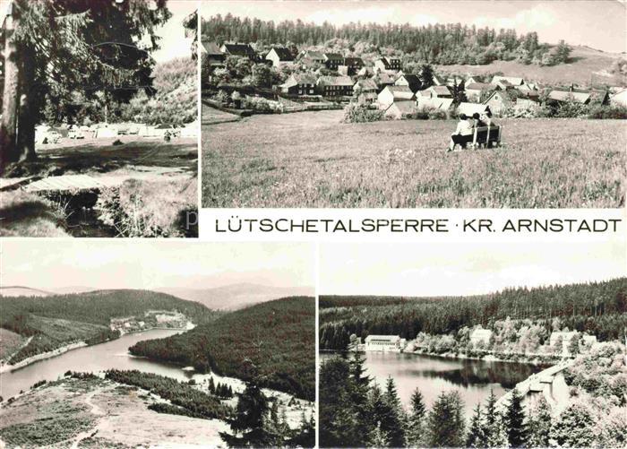 Luetschetalsperre Frankenhain Arnstadt Thueringen