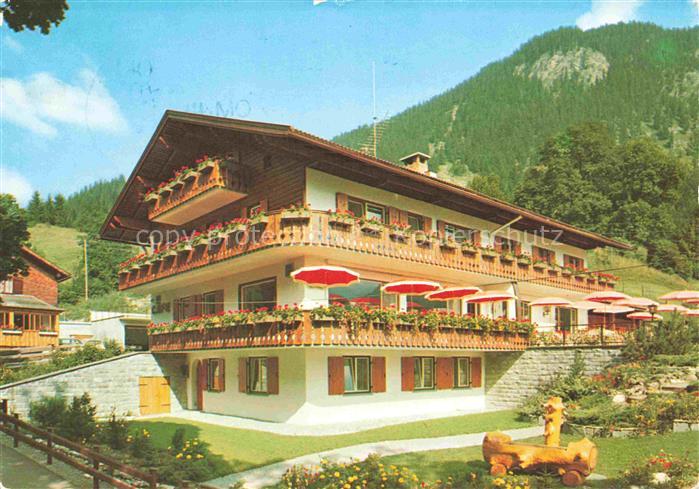 Oberdorf Allgaeu Café Pension Helgard bei Hindelang