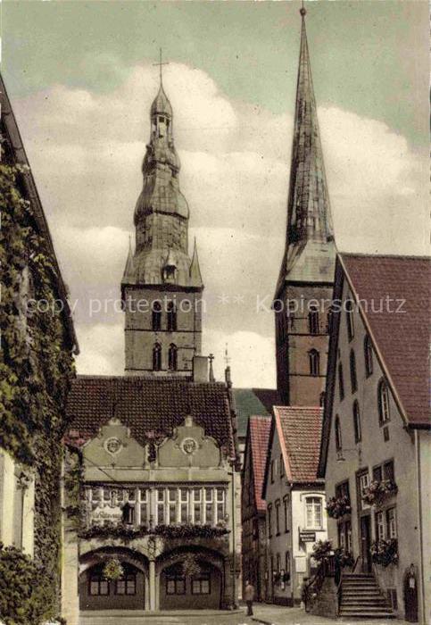 Lemgo Lippe NRW Alte Hansestadt St. Nicolai Tuerme