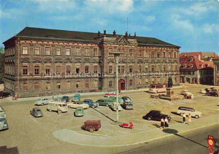 ERLANGEN Bayern Universitaetsstadt Schloss
