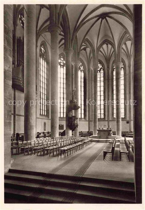 HEIDELBERG  Neckar Das innere der heiliggeist Kirche