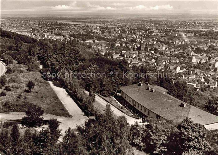 BONN Rhein Bundeshauptstadt Ansicht vom Venusberg