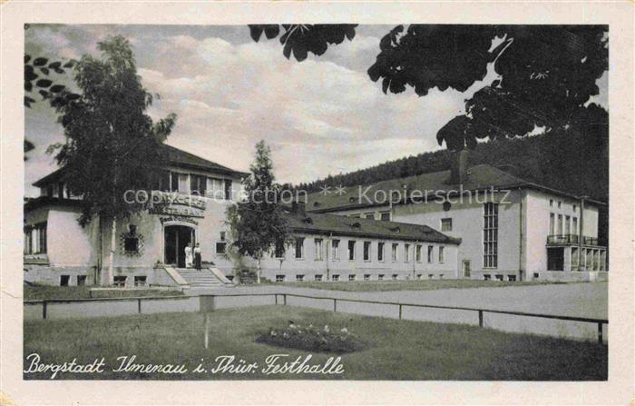 Ilmenau  Thueringen Festhalle