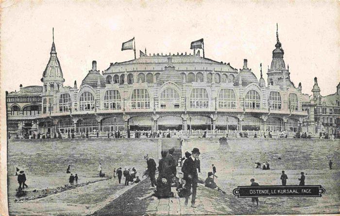 OSTENDE Oostende West-Vlaanderen Belgie Le Kursaal