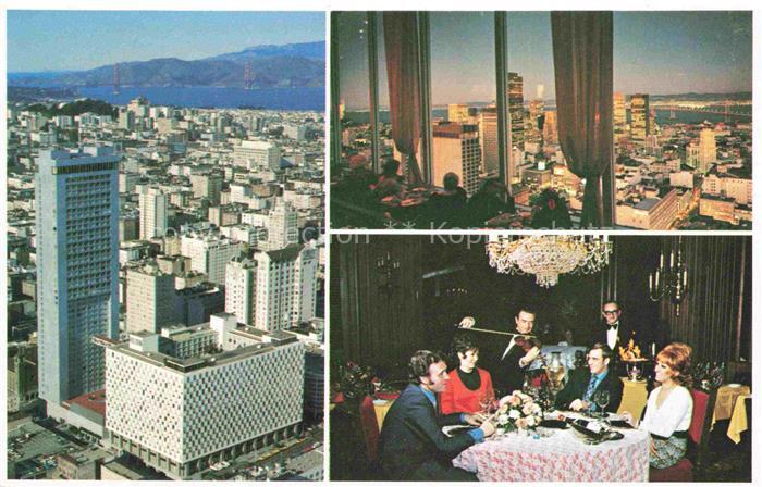 SAN FRANCISCO California USA Hilton and new 46 story Tower