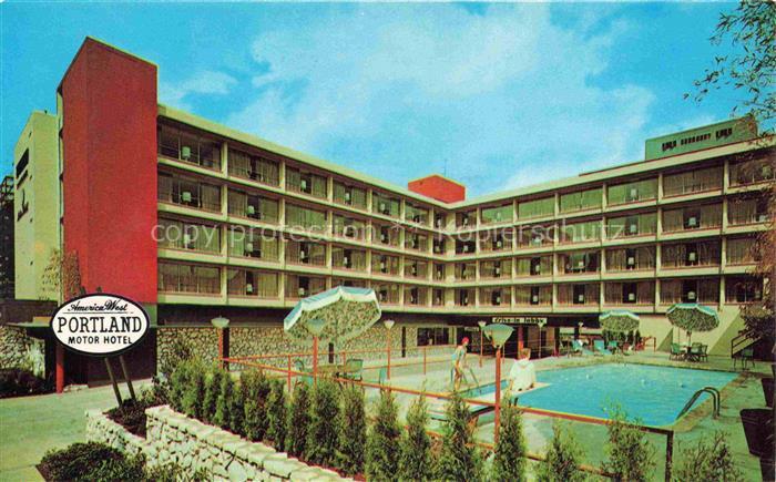 Portland Oregon USA Portland Motor Hotel Pool