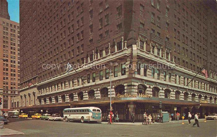 CHICAGO  Illinois USA Sherman House Clark Street