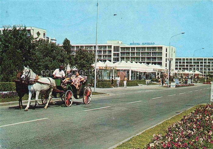Mangalia Nord Neptun Romania Hotel Apollo Pferdekutsch