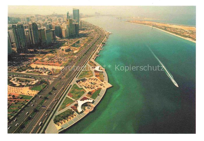 Abu Dhabi Emirates Fliegeraufnahme