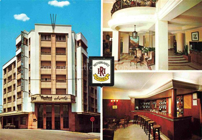 TANGER Tangier Tangiers Maroc Hotel Rembrandt Bar Foyer