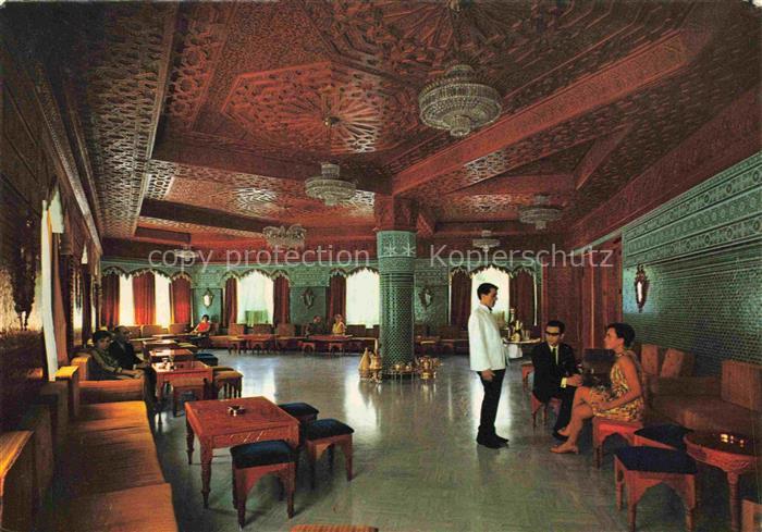 TANGER Tangier Tangiers Maroc Salon Marocin Hotel Chellah