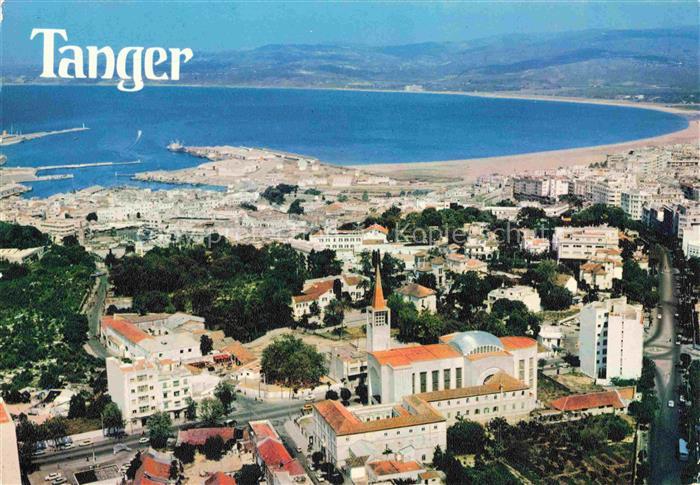TANGER Tangier Tangiers Maroc Vue aerienne