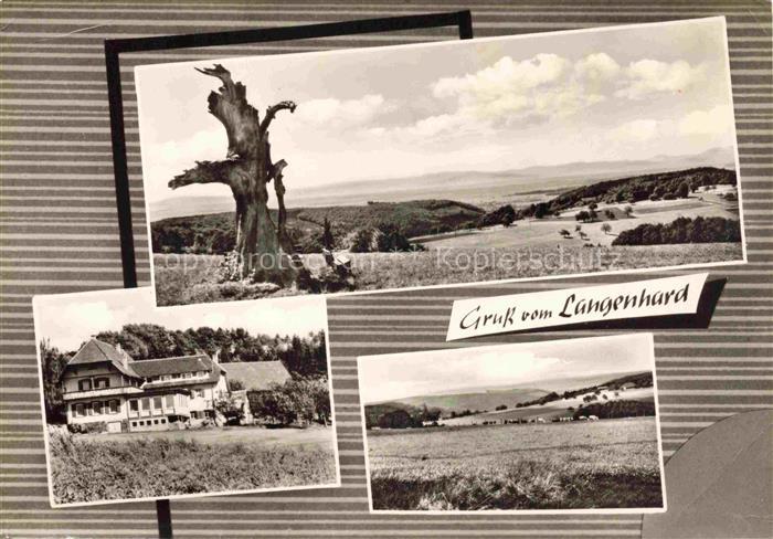 Langenhard Ortenaukreis LAHR BW Panorama Gasthof Zur Eiche