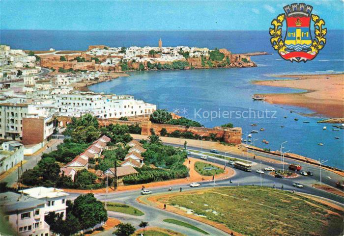 RABAT  Maroc Armoires  de la Ville et Panorama des Oudaias