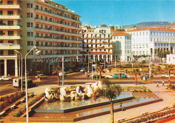 ALGER  Algerie Square du 1er Novembre