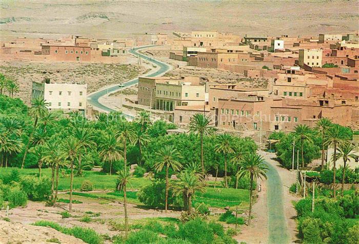 Tineghir Tinerhir Maroc Panorama