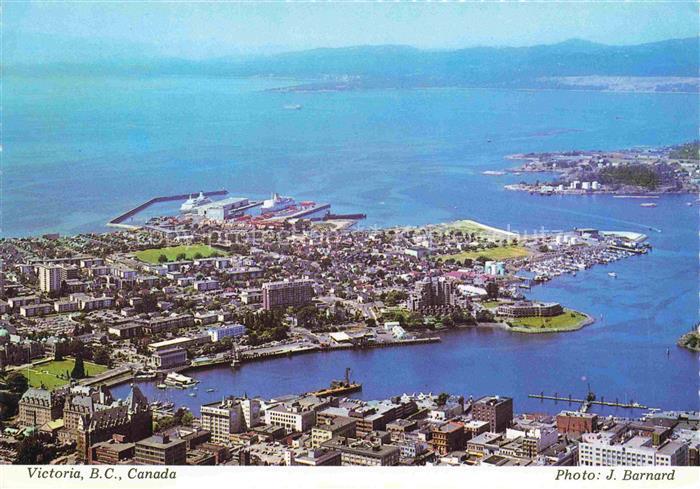 VICTORIA  British Columbia Canada Fliegeraufnahme