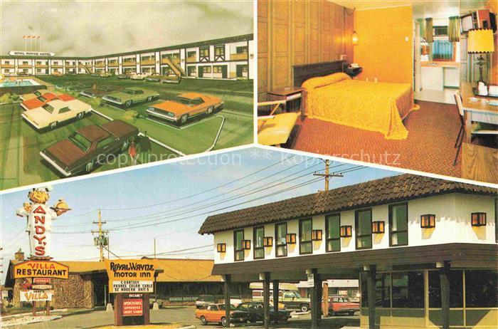 Calgary Alberta Canada Royal Wayne Motor Inn Restaurant Apartment