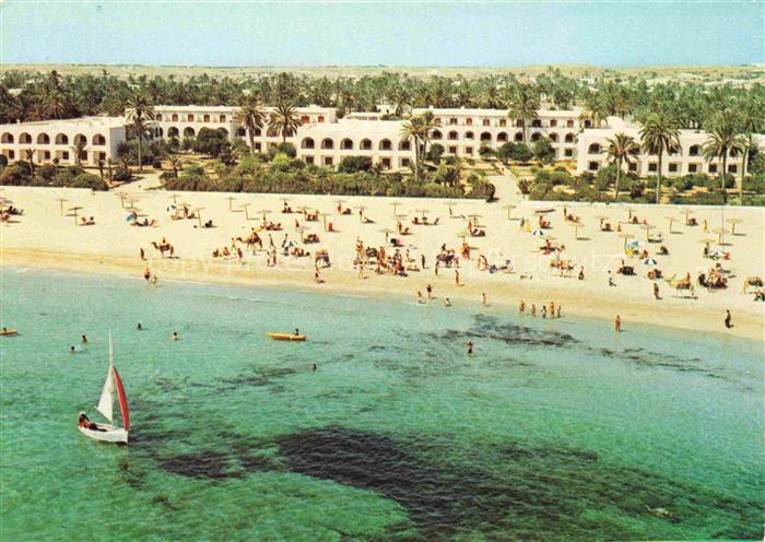 Zarzis Tunesie Strand Zarzis Hotel Fliegeraufnahme