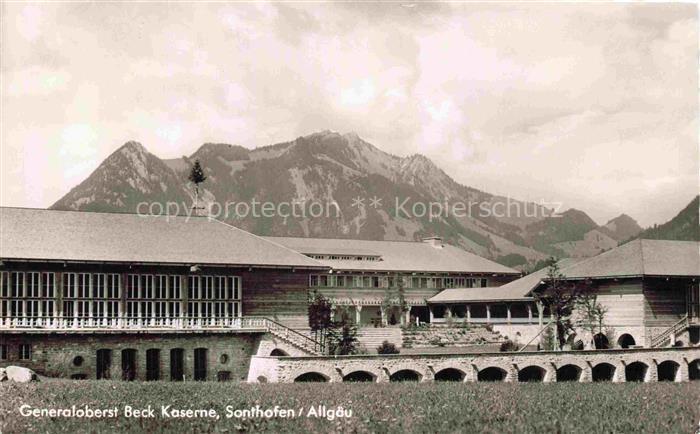 Sonthofen Allgaeu Bayern Generaloberst Beck Kaserne