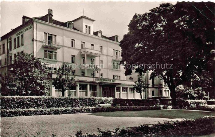 FREIBURG Breisgau BW Hotel Europaeischer Hof