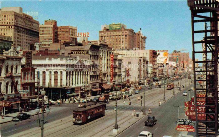 NEW ORLEANS Louisiana USA Canal Street